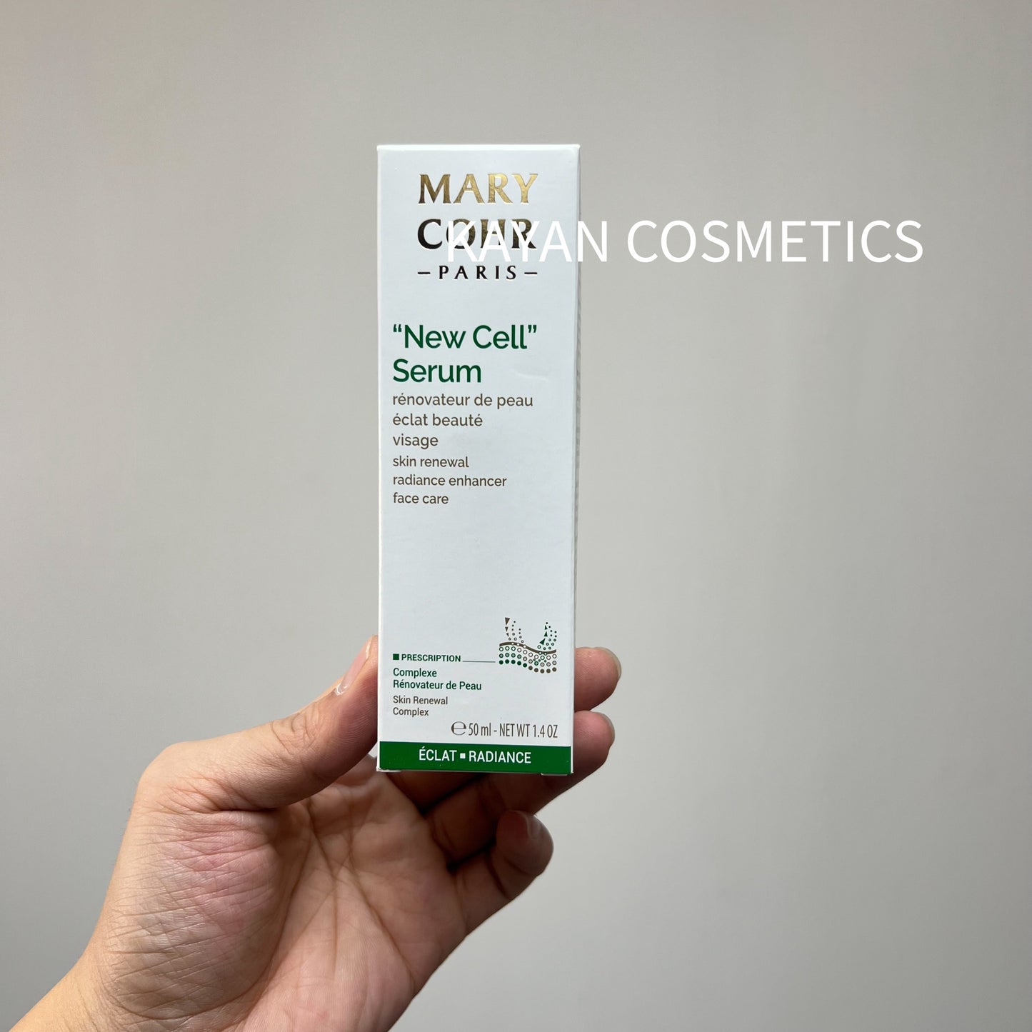 新版包裝 包順豐 法國 MARY COHR / 瑪莉格 密集煥新精華新細胞精華 50ml New Cell Serum