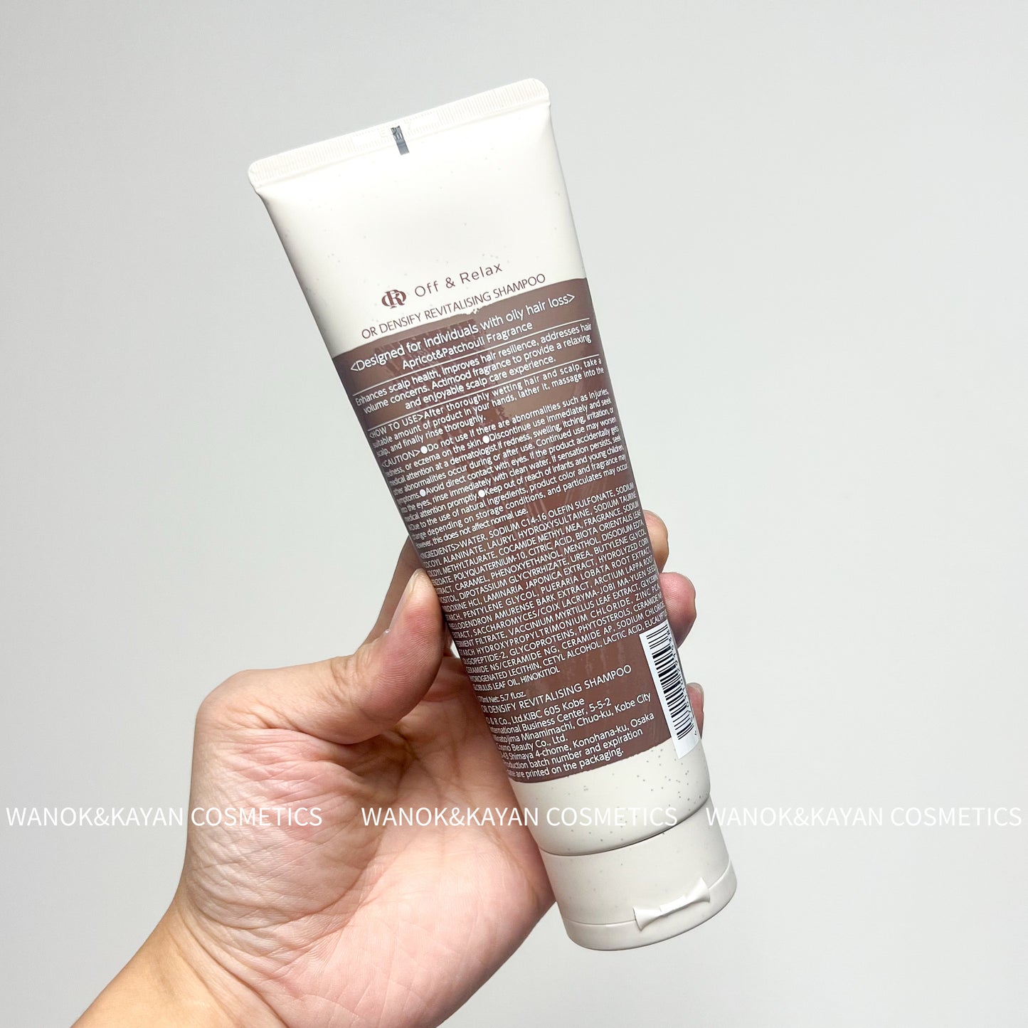 包順豐 OffRelax 鎖髮瓶防脫洗髮水強韌蓬松豐盈固發防斷髮 170ml Off & Relax OR DENSIFY REVITALISING SHAMPOO