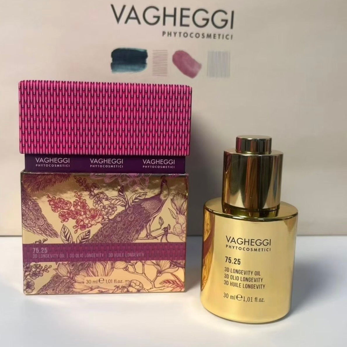 Vagheggi Phytocosmetici 75.25 3D Longevity Oil 高效能的抗老臉部精華油
