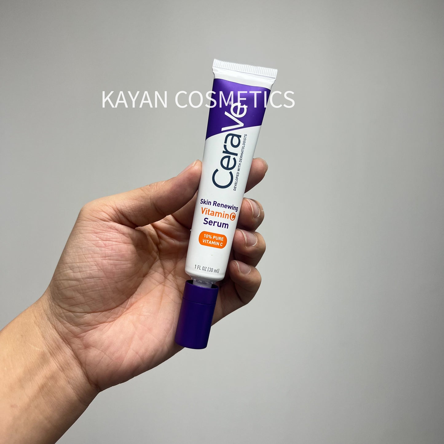 10%VC 新版 包順豐 美國 cerave 適樂膚 10%VC精華 純透明質酸維生素B5去暗瘡印抗氧亮膚色 Skin Renewing Vitamin Serum 美國 適敏膚