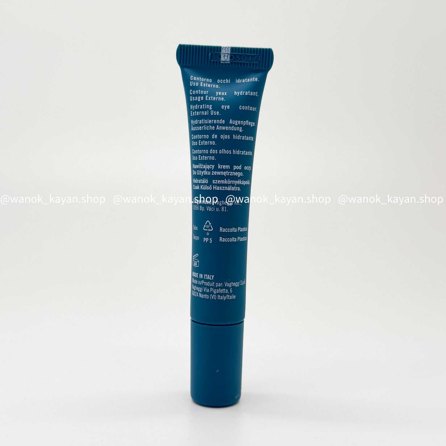 包順豐 韻姿 VAGHEGGI 瞬效水亮眼霜 15ml VAGHEGGI Rehydra Hydrating Eye Contour