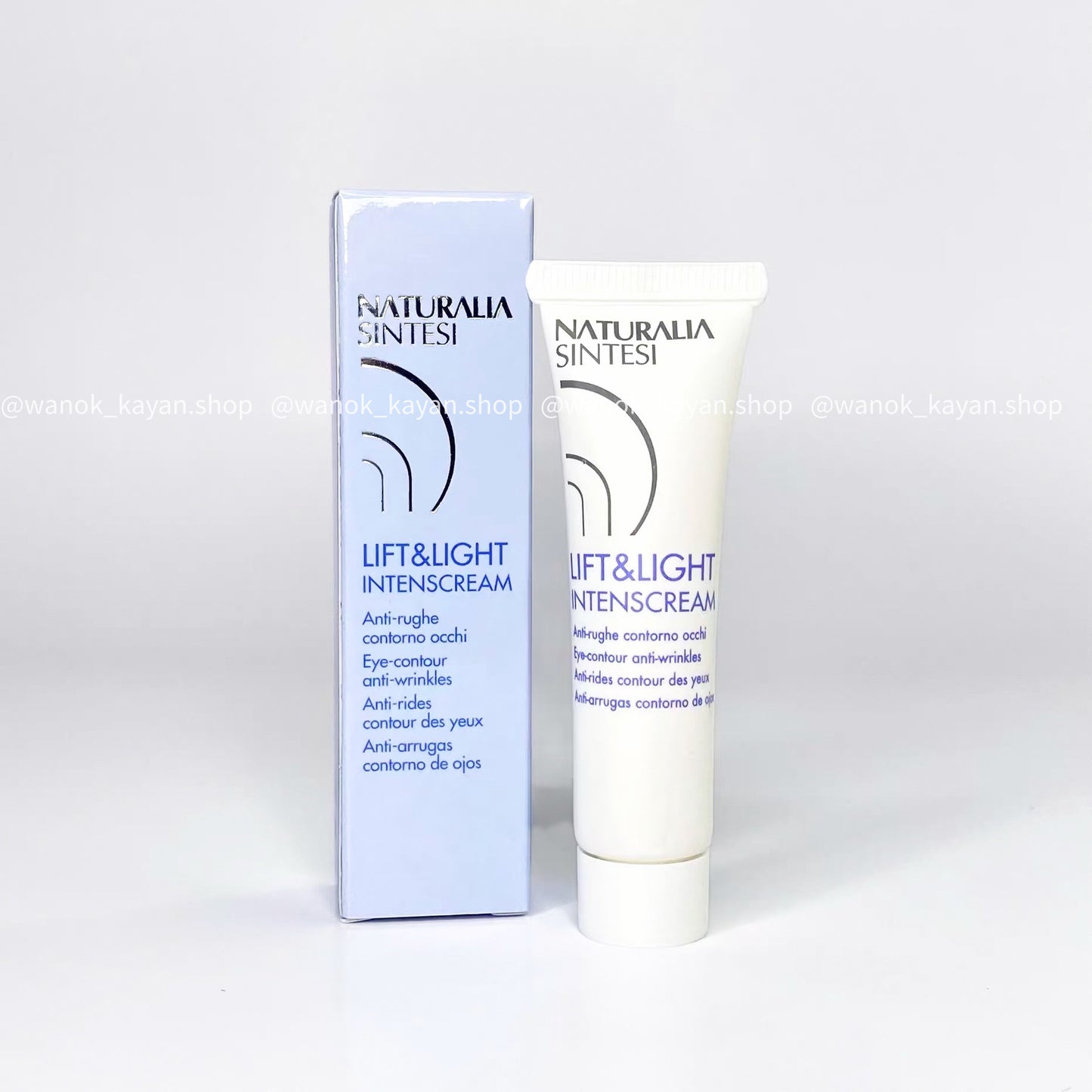 包順豐 意大利 貝嘉文 Naturalia 6950祛皺眼霜15Ml 眼部護理 LIFT &LIGHT INTENSCREAM Eye-contour anti-wrinkles