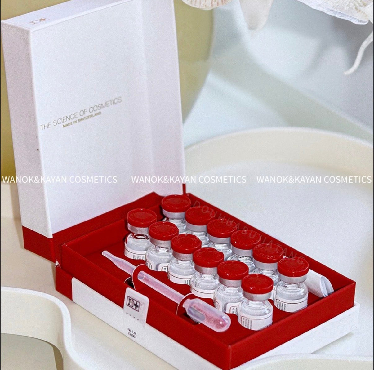 包順豐 瑞士 Cellcosmet 瑞妍 羊胎素密集修護活力精純液12支40% UltraCell Intensive