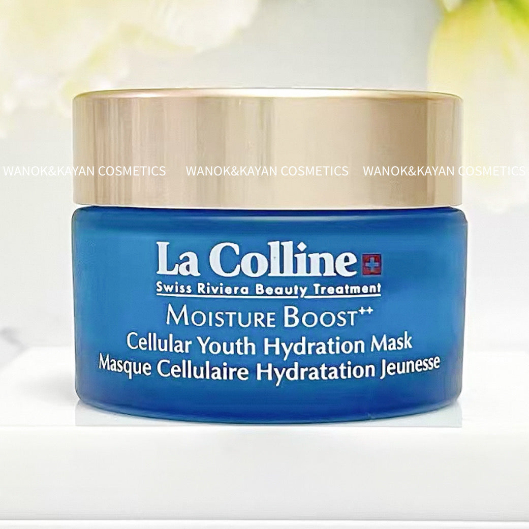 包順豐 La Colline 活細胞水潤嫩肌保濕面膜 50ml MOISTURE BOOST** Cellular Youth Hydration Mask Masque Cellulaire Hydratation Jeunesse