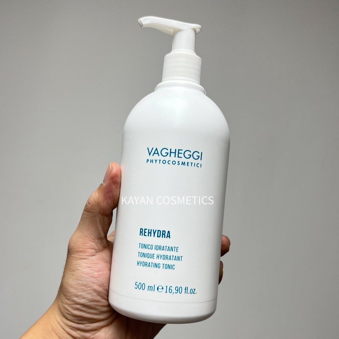 新日期 包順豐 意大利 VAGHEGGI 韻姿 水凝保濕潔面乳500ml HYDRATING CLEANSING MILK 水凝透亮爽膚水 500ml HYDRATING TONIC