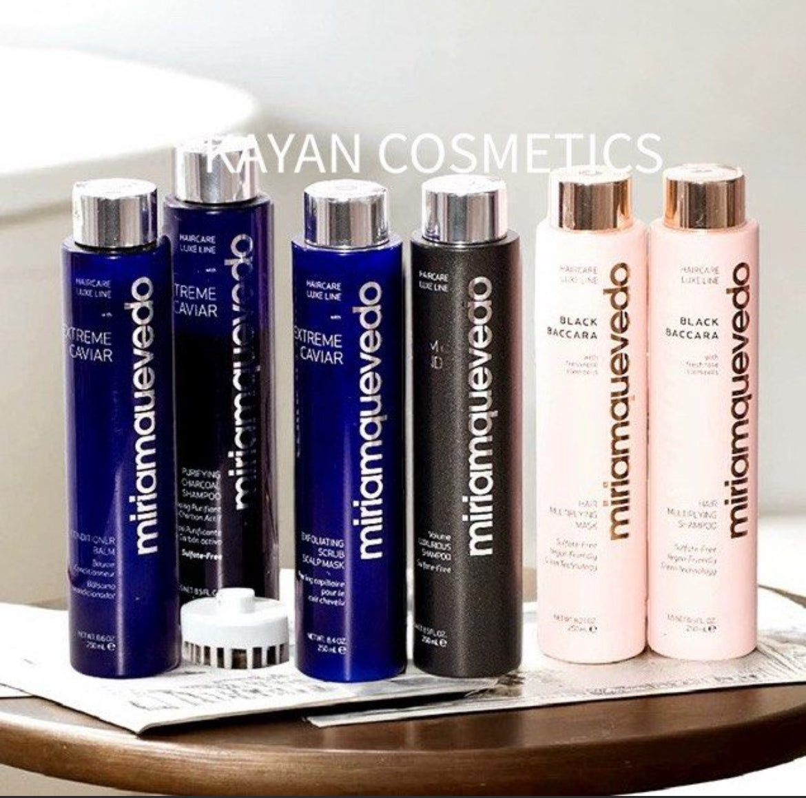 包順豐 西班牙 MiriamQuevedo 迷蓮卡薇 魚子醬MQ 1 控油洗髮水 PURIFYING CHARCOAL SHAMPOO 洗髮水 CAVIAR SPECIAL HAIR LOSS SHAMPOO 髮膜250ml Miriam Quevedo