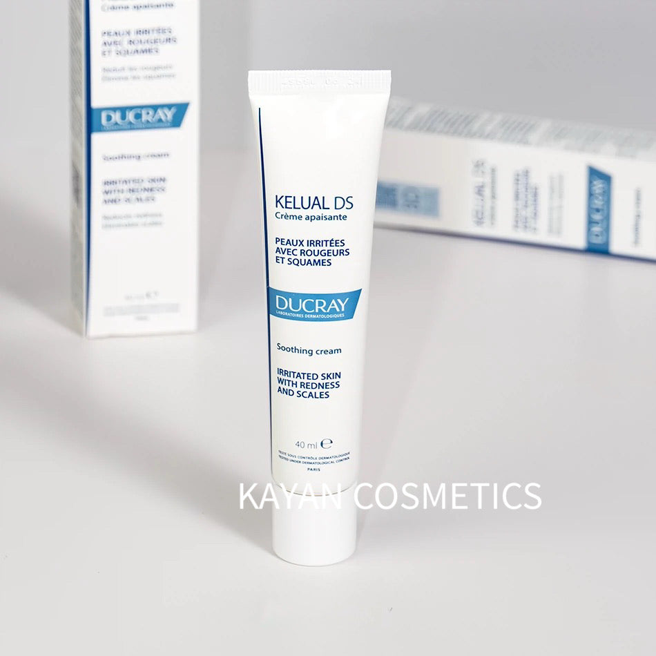 包順豐 KELUAL DS 護蕾 Kelual 維穩保濕DS乳脂溢性皮膚面霜 40ml DUCRAY Soothing cream 40ml Ducray Kelual DS 舒缓霜