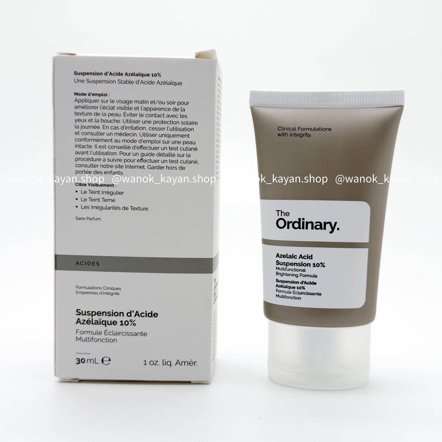 包順豐 The Ordinary 杜鵑花酸亮白去印面霜 30ml Azelaic Acid Suspension 10%
