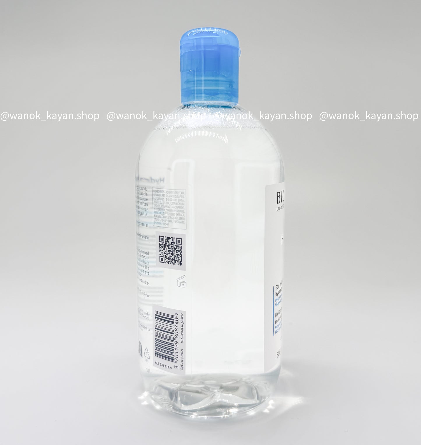 2支裝 BIODERMA Hydrabio H2O 保濕卸妝潔膚水500mlx2支
