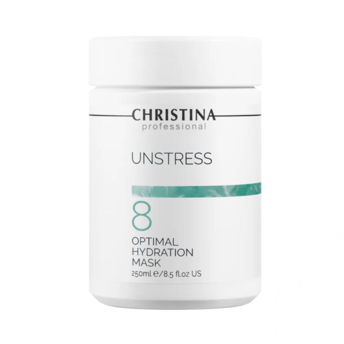 Christina 7+8乳酸菌屏障修護面膜組合 Christina 7號乳酸菌抗敏消炎面膜250ml UNSTRESS 7 CLARIFYING MASK / Christina 8號乳酸菌修復補濕面膜 250ml UNSTRESS 8 OPTIMAL HYDRATION MASK