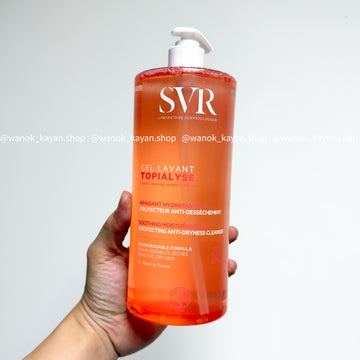 SVR 抗敏潔面沐浴二合一1000ml SVR LABORATOIRE DERMATOLOGIOUE GEL LAVANT TOPIALYSE Gentle cleansing complex + Glycerin SVR GEL LAVANT TOPIALYSE Gentle cleansing