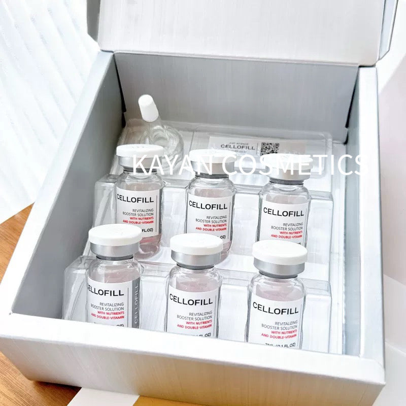 韓國 CELLOFILL 賽羅菲 修復炎痘痘坑修復再生提亮縮毛孔水光安瓶 REVITALIZING BOOSTER SOLUTION WITH NUTRIENTS AND DOUBLE-VITAMIN