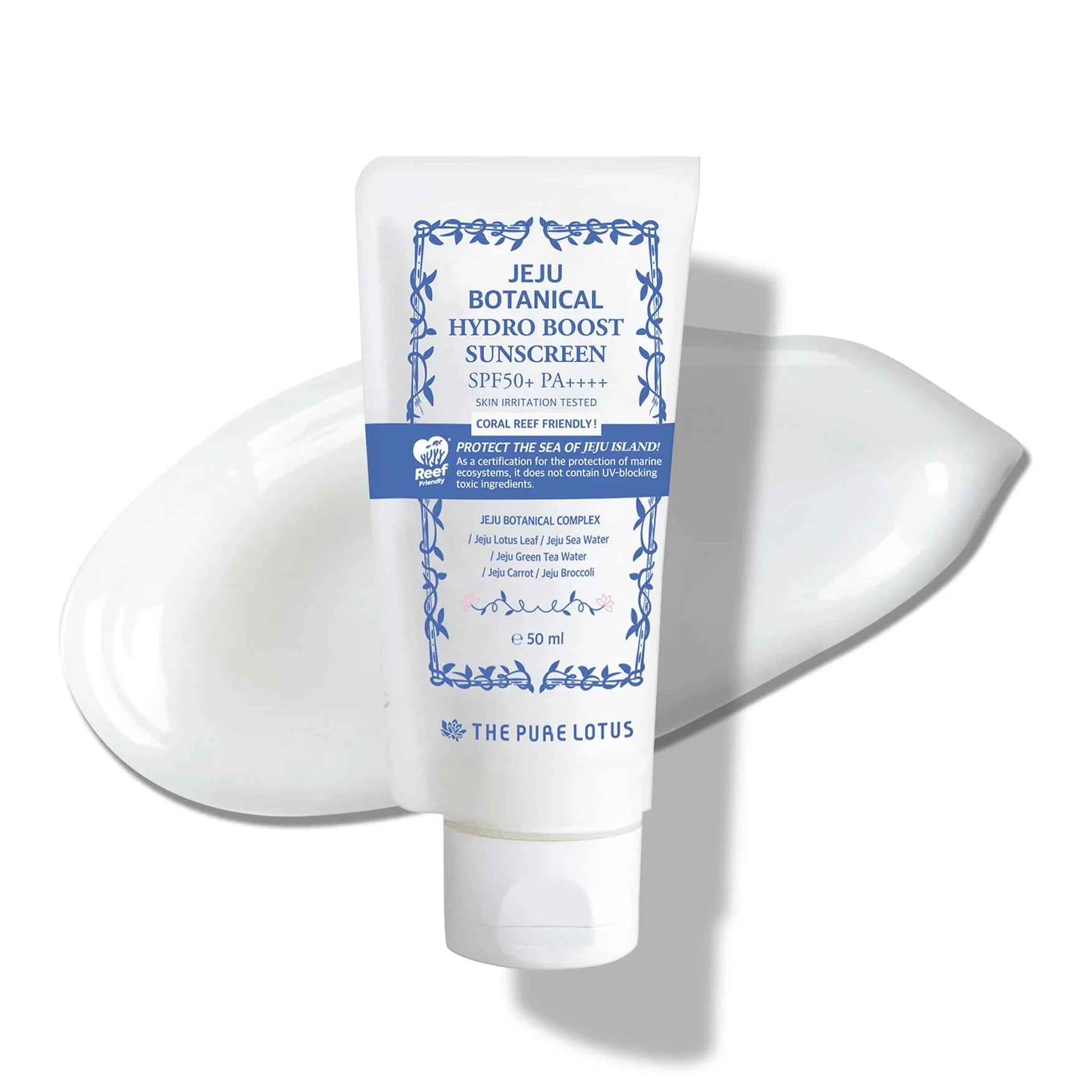 The Pure Lotus 濟州植物水漾防曬霜 50ml Jeju Botanical Hydro Boost Sunscreen