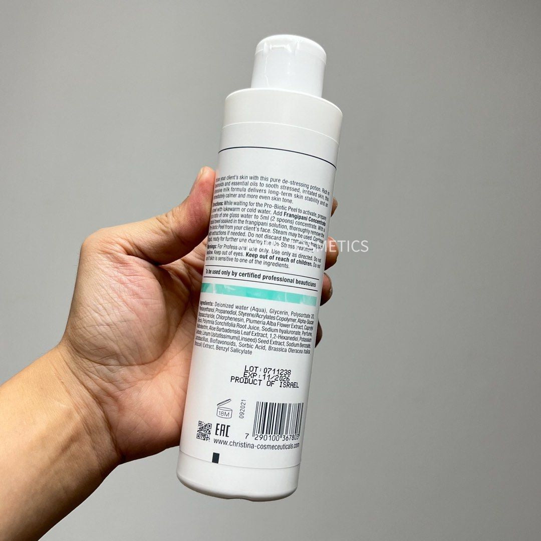 CHRISTINA 4號乳酸菌雞蛋花肌底液 300ml UNSTRESS 4 FRANGIPANI CONCENTRATE