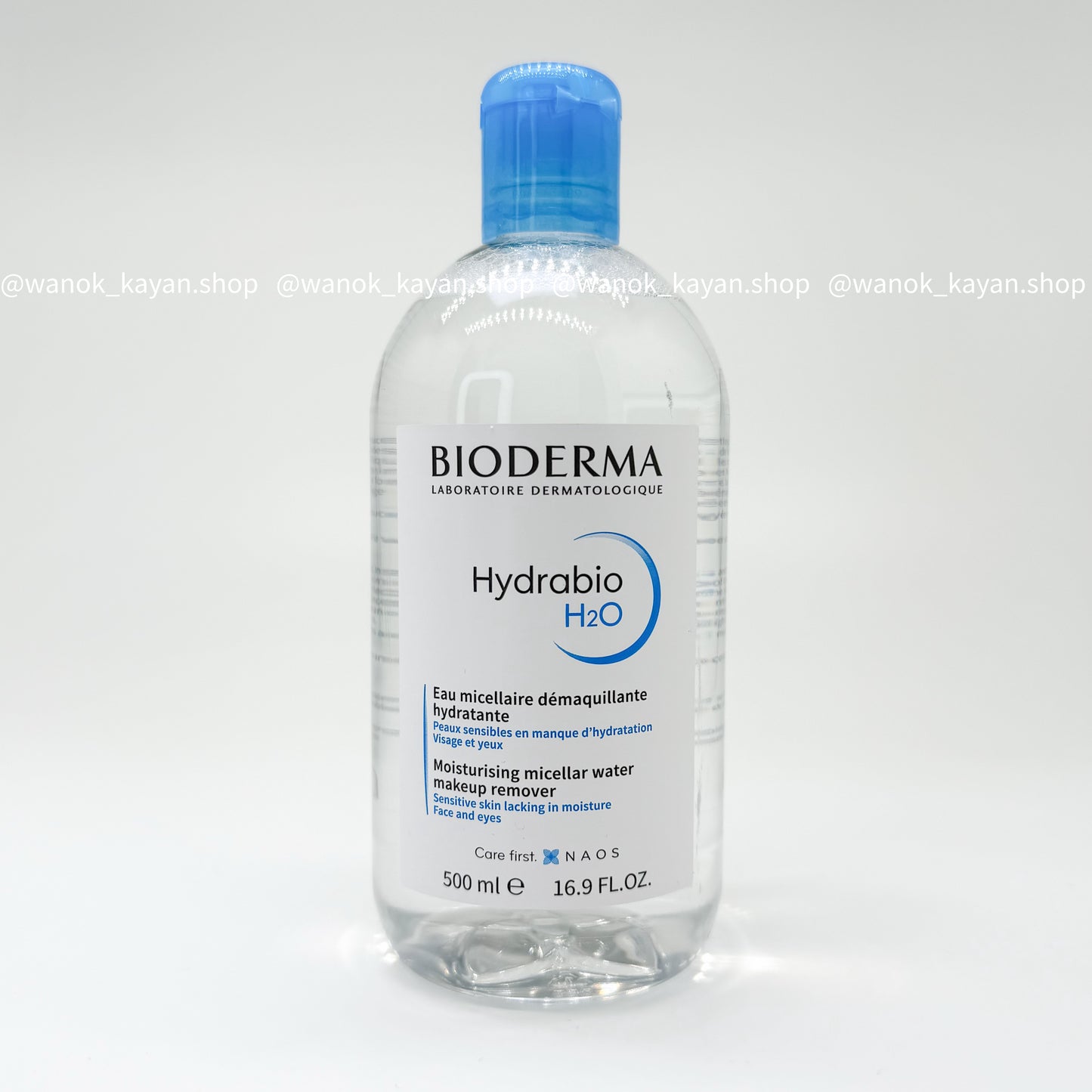 2支裝 BIODERMA Hydrabio H2O 保濕卸妝潔膚水500mlx2支