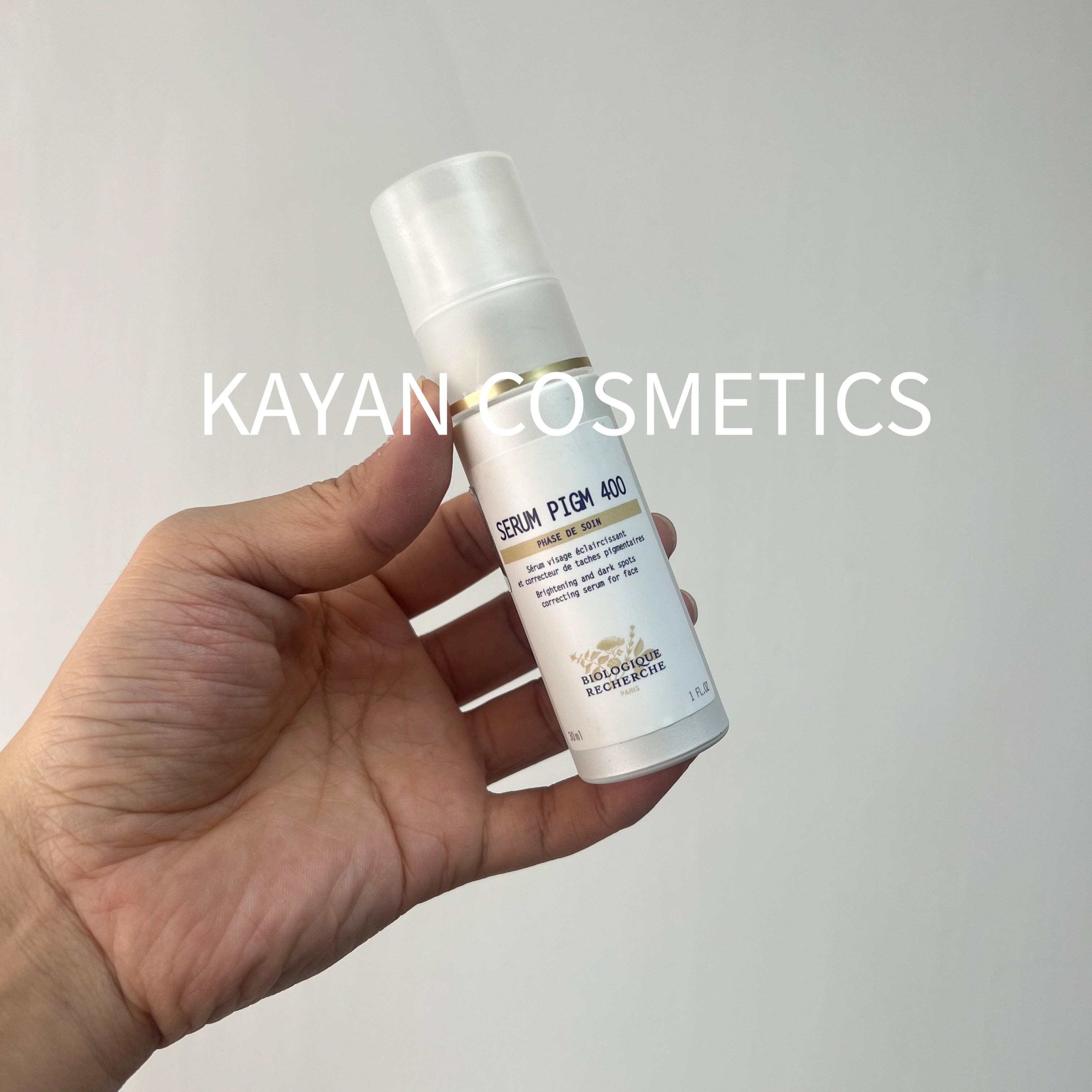 Biologique Recherche 原液之謎 SERUM PIGM 400亮膚煥顏精華30ml 100ml SERUM PIGM 400 美白光澤抗斑精華液 30ml