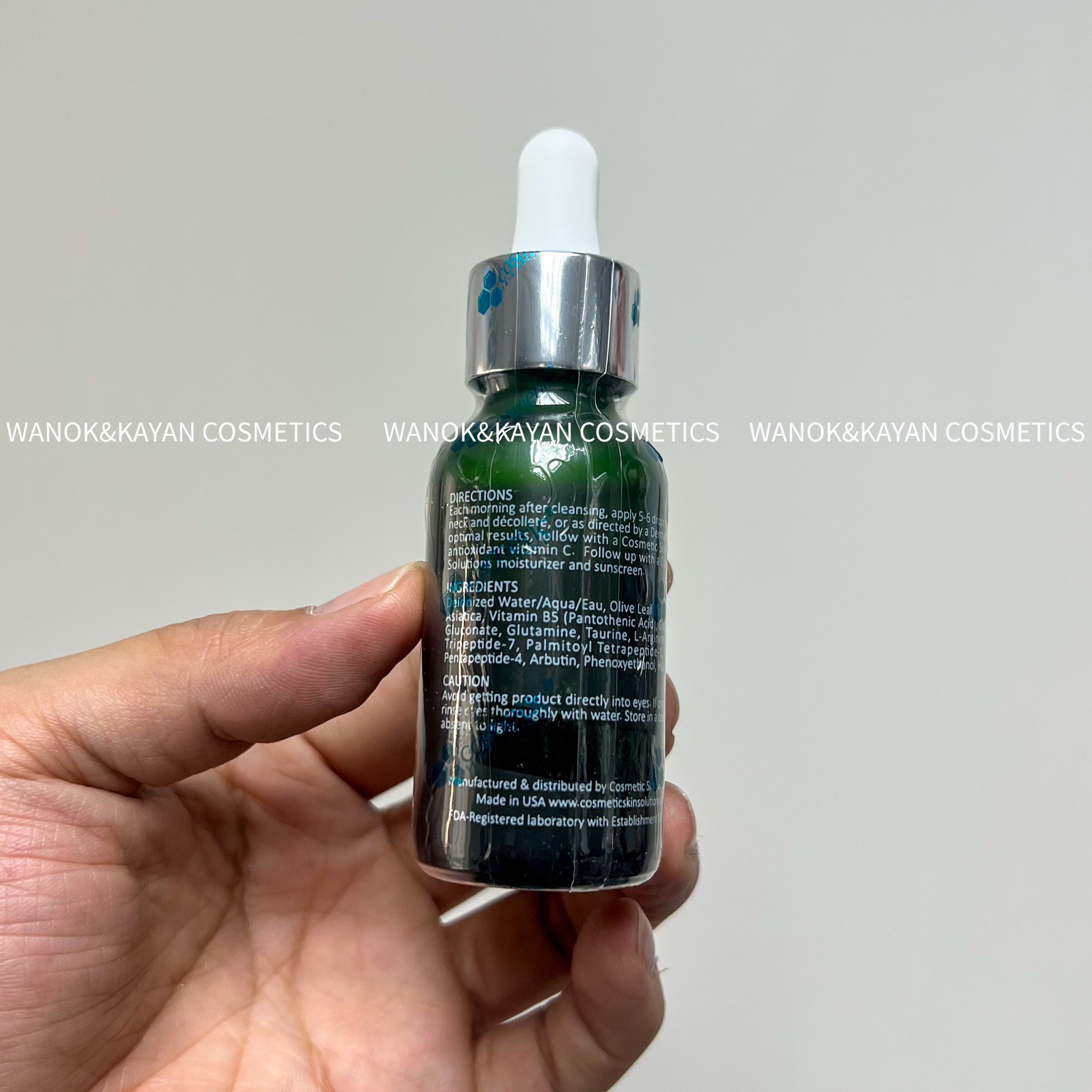 Cosmetic Skin Solutions Css 橄欖積雪草精華30ml SUPREME OLIVE SERUM 30ml