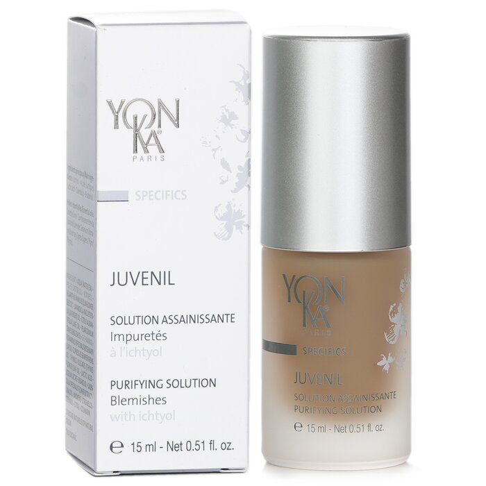消炎去暗瘡 包順豐 法國 yonka 消炎修復精華15ml  JUVENIL 暗瘡及粉刺閉口 抗炎降紅 控油精華 serum 去暗粒痘痘