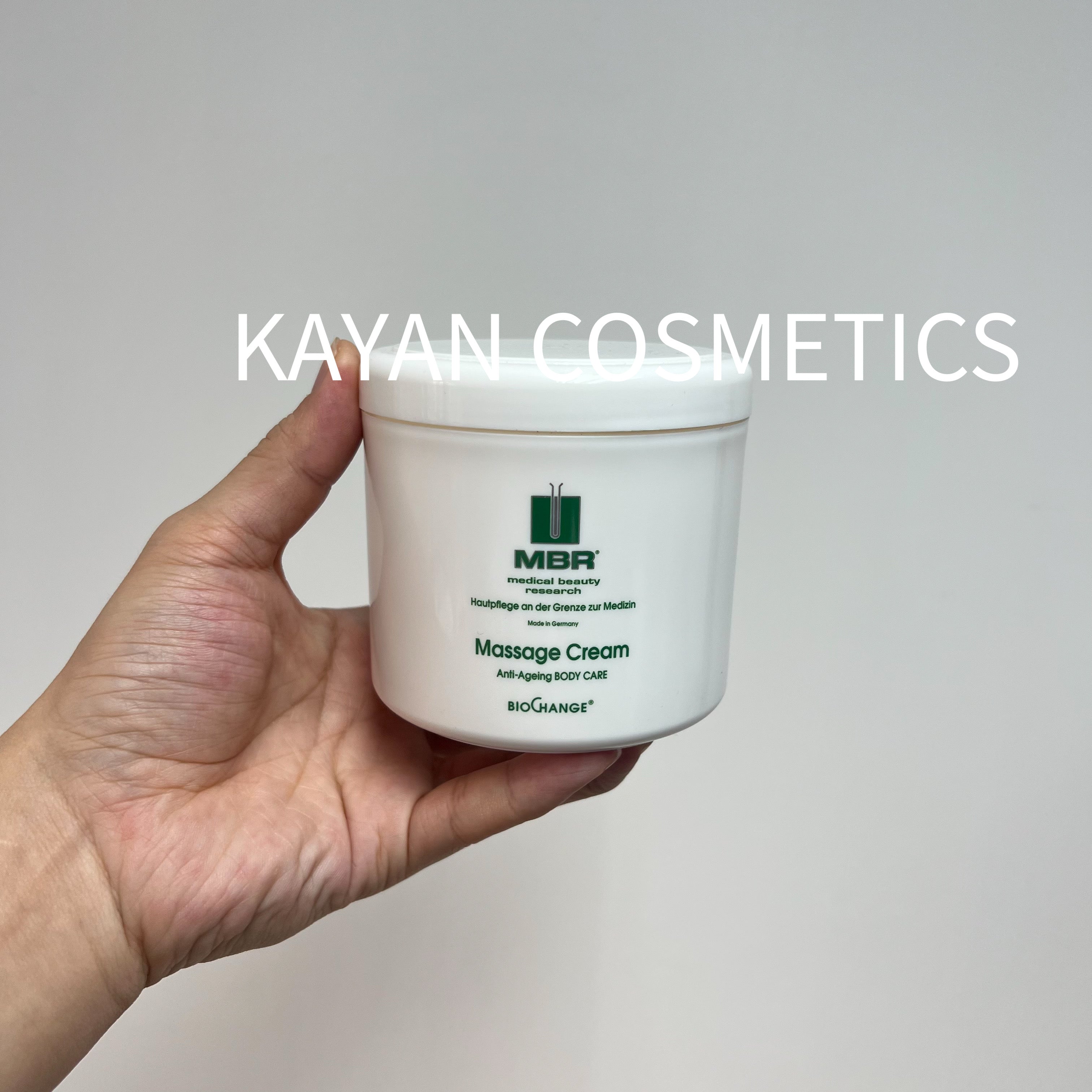 MBR MedicalBeauty Research MBR 按摩膏 400ml Hautpflege an der Grenze zur Medizin Massage Cream