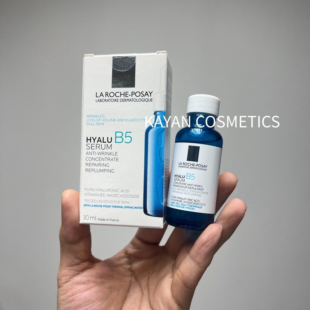 新版 包順豐 La Roche-Posay 理膚泉 HYALU B5抗皺緊緻精華 30ml 玻尿酸B5精華液30ml 高保濕舒緩敏感肌玻修復小藍瓶。Laroche Posay  La roche-Posay。Laroche-Posay。理膚泉。HYALU B5 SERUM