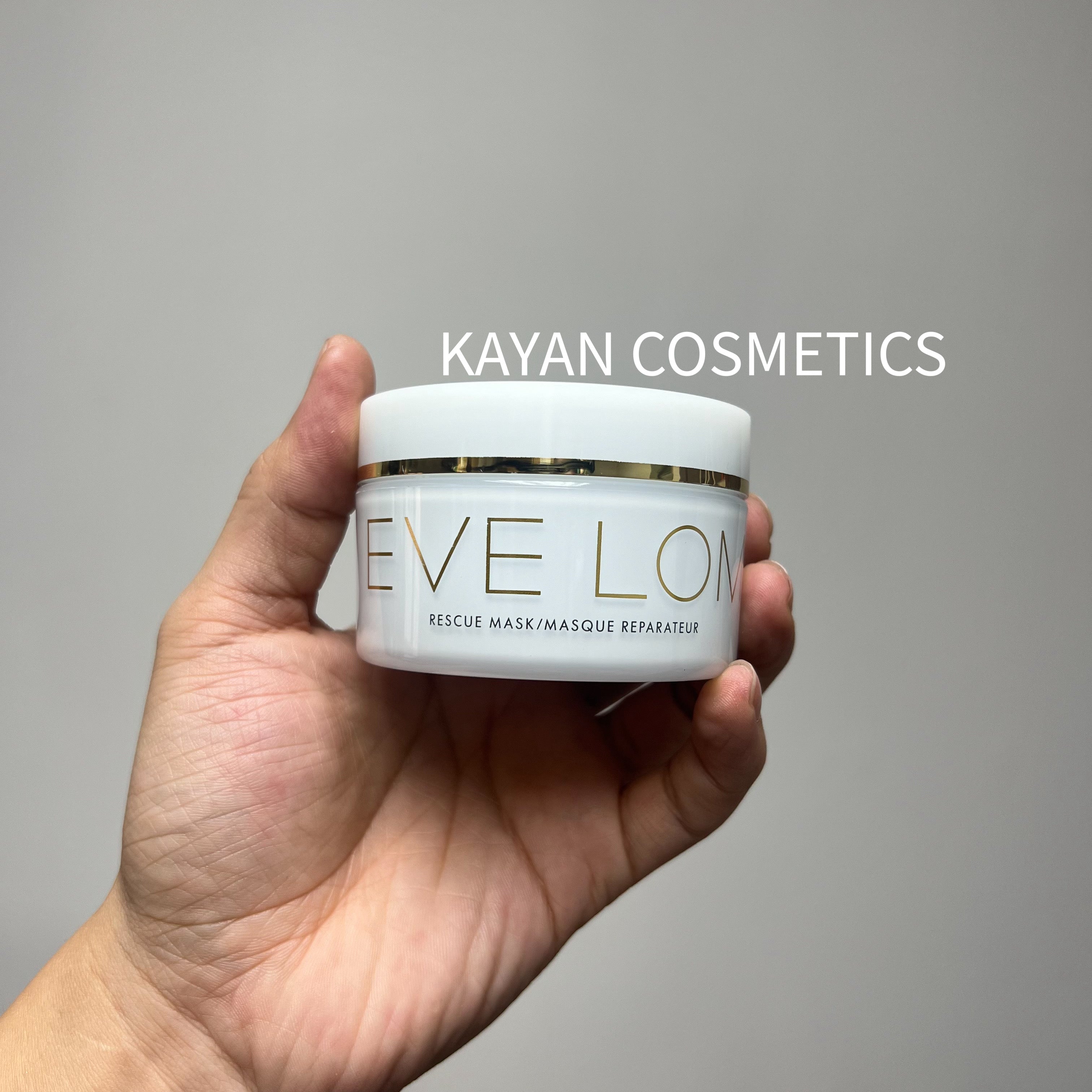 EVELOM 急救面膜100ML清潔面膜急救 EVE LOM RESCUEMASK/MASQUE REPARATEUR