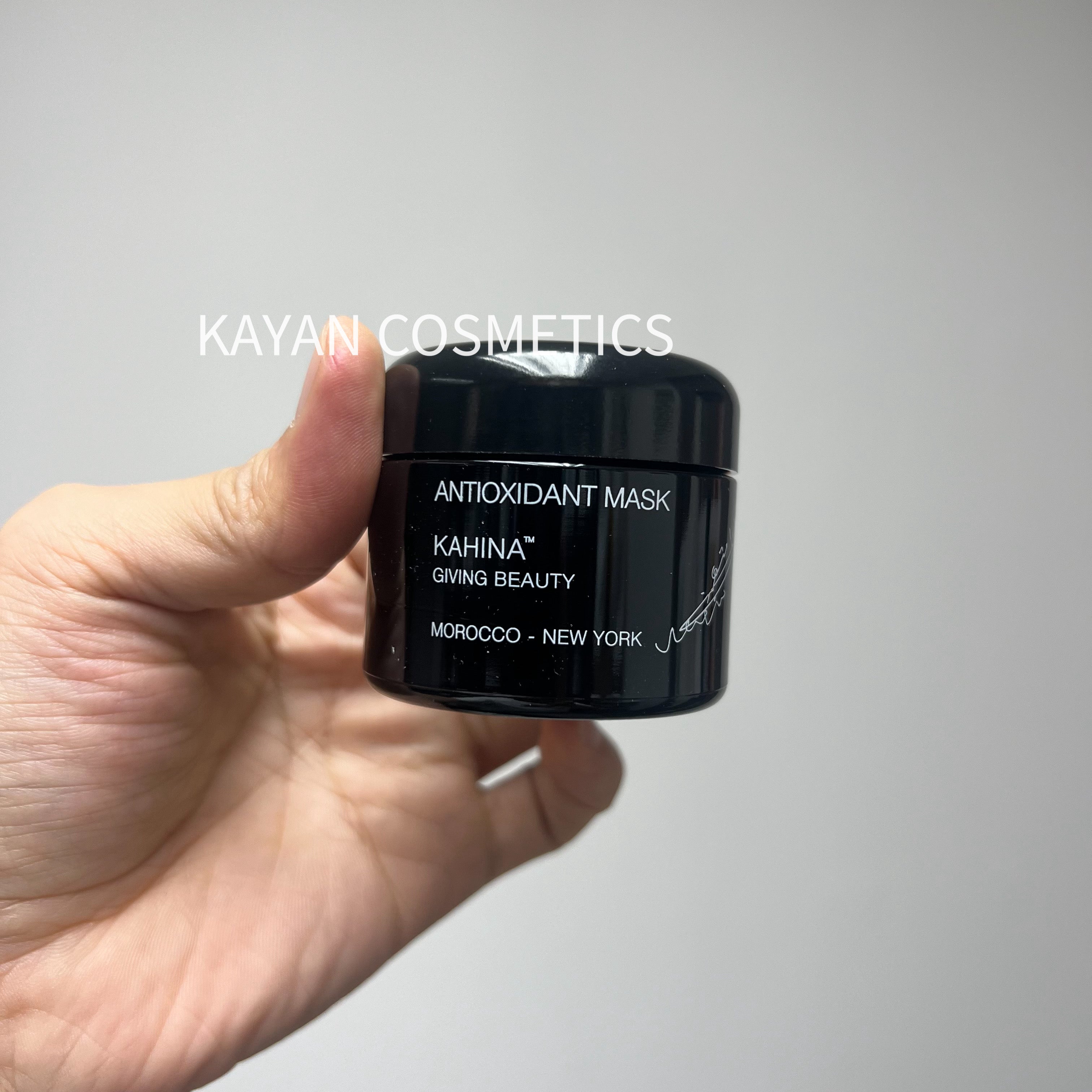 KAHINA抗氧化白泥面膜 50ml清潔保濕修護 ANTIOXIDANT MASK KAHINA GIVING BEAUTY