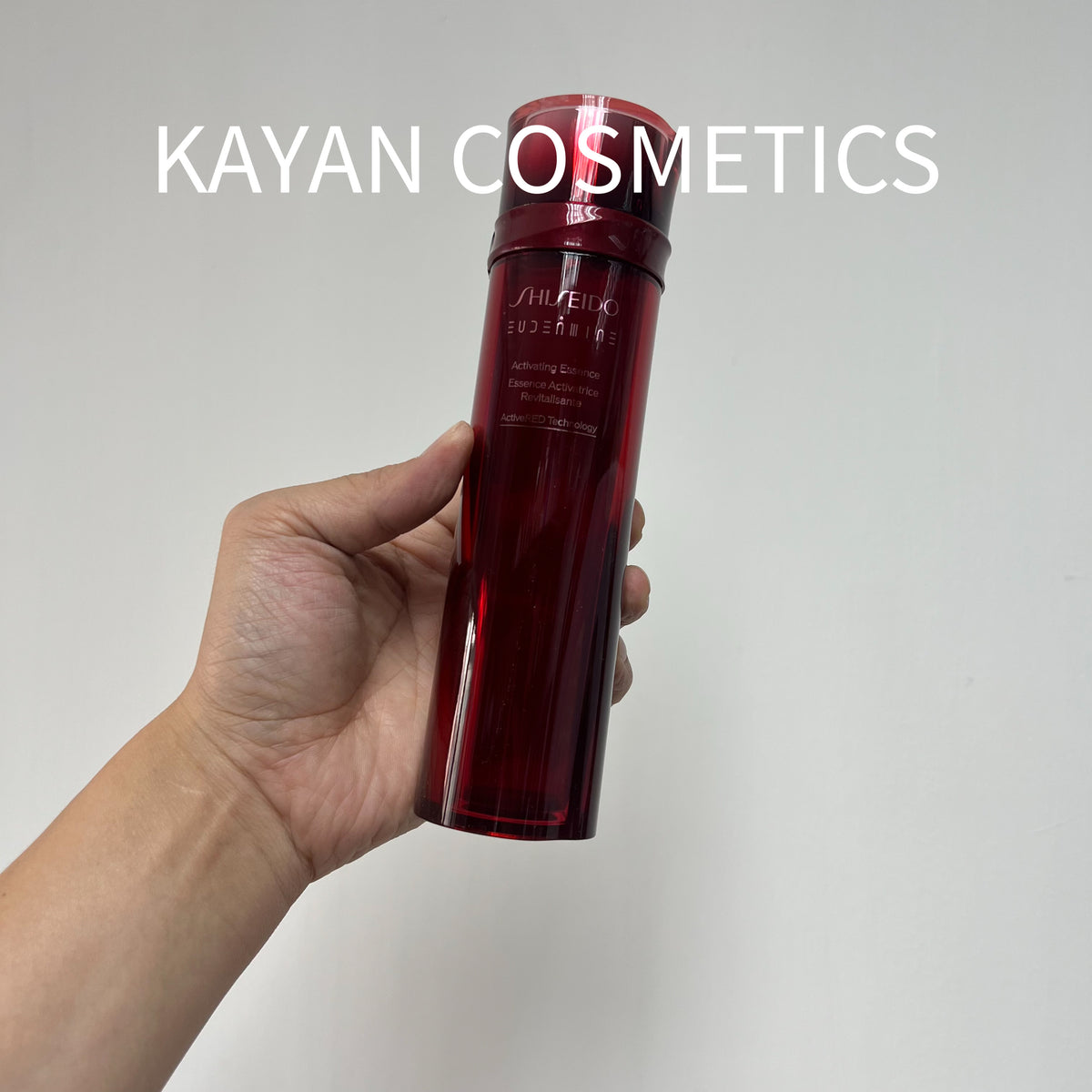 Shiseido 紅水紅色蜜露精萃液精華水145ml Activating Essence Essence Activatrice Revit alisante ActiveRED Technology