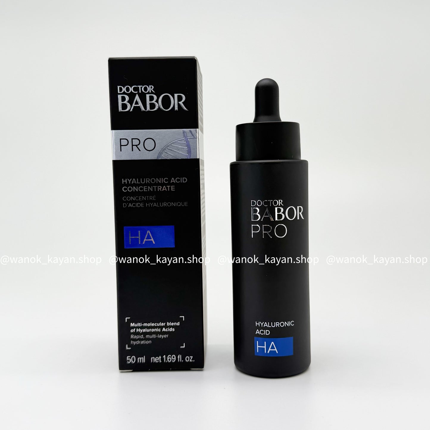 包順豐 德國 BABOR DOCTOR HA瞬間水凝滴管精華50ML  BABOR PRO HYALURONIC ACID HA