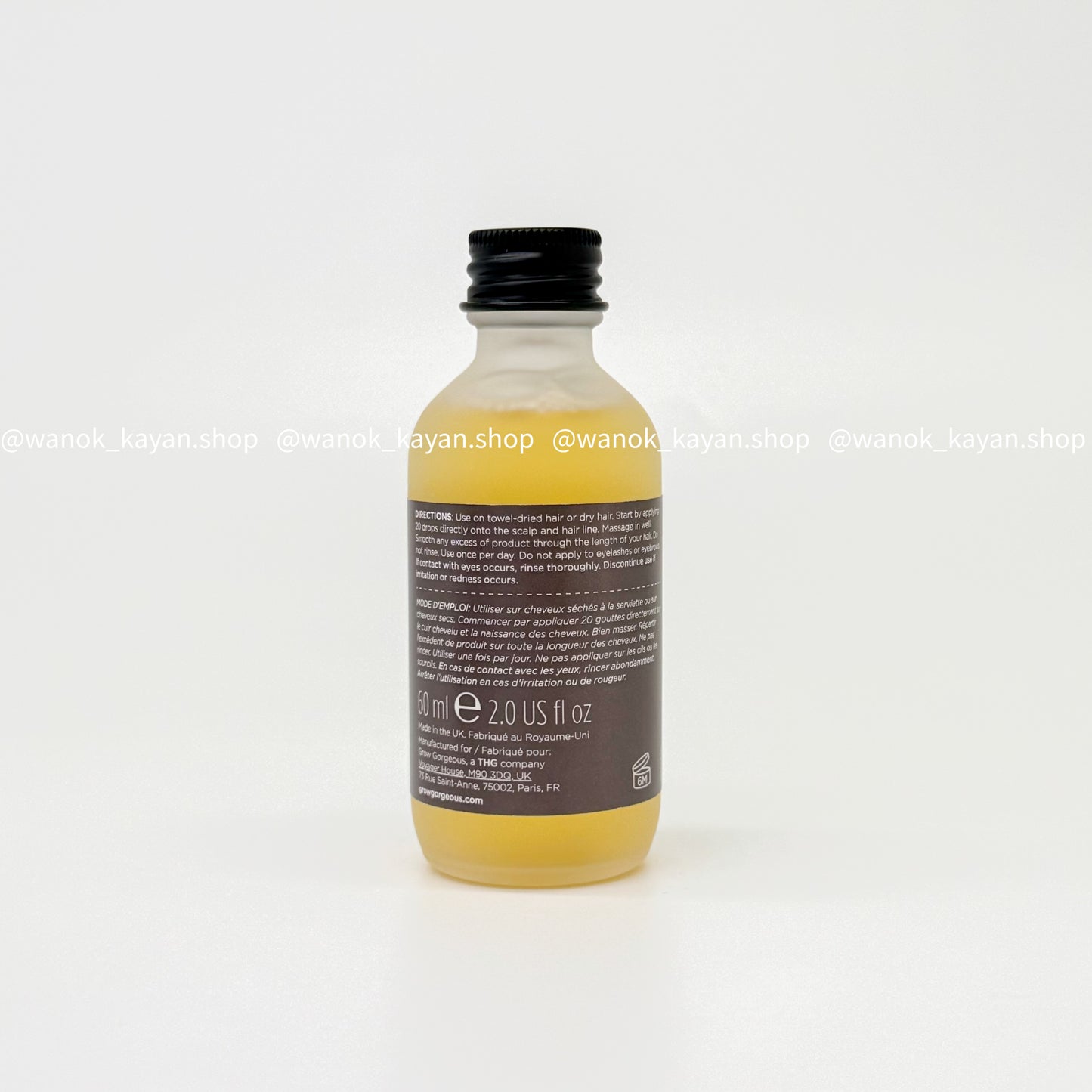 包順豐 英國 Grow Gorgeous 神奇防脫生髮頭皮精華 加強版 60ml  INTENSE hair density serum intense for fine, thinning hair