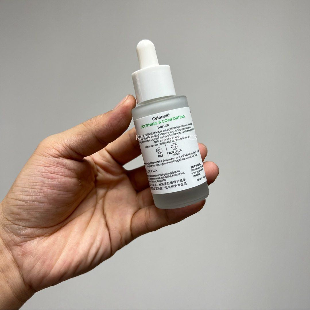 包順豐 Cetaphil 舒特膚積雪草舒敏修復精華液30ml  Soothing & Comforting CICA Restoring Serum