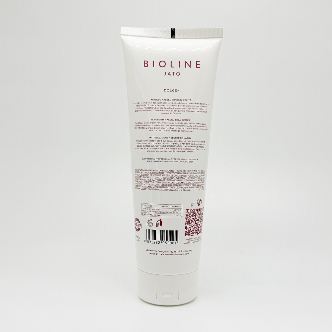 Bioline Jato Dolce+ 原生舒緩滋養面霜 200ml Cream Soothing Nourishing