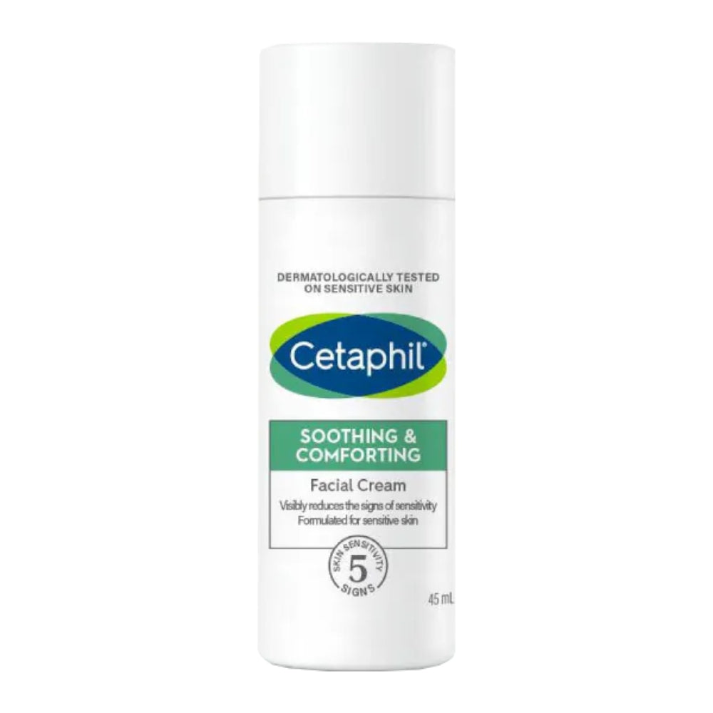 Cetaphil 舒新雪潤B5安心霜45ml Cetaphil SOOTHING & COMFORTING Cetaphil 積雪草舒敏鎮靜面霜（四維面霜）