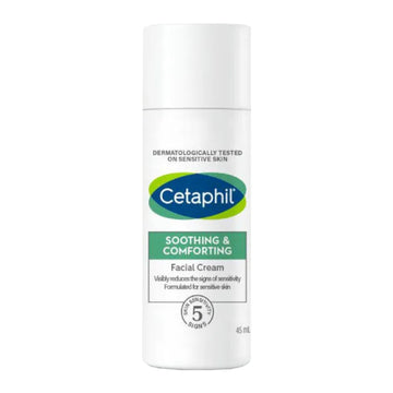 Cetaphil 舒新雪潤B5安心霜45ml Cetaphil SOOTHING & COMFORTING Cetaphil 積雪草舒敏鎮靜面霜（四維面霜）