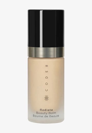 Spot package includes SF Express! British CODE8 black silk satin powder cream, brightening and beautiful, moisturizing, light and long-lasting tinted face cream, liquid foundation, isolation nurse, good skin, SECOND SKIN BALM 30ml