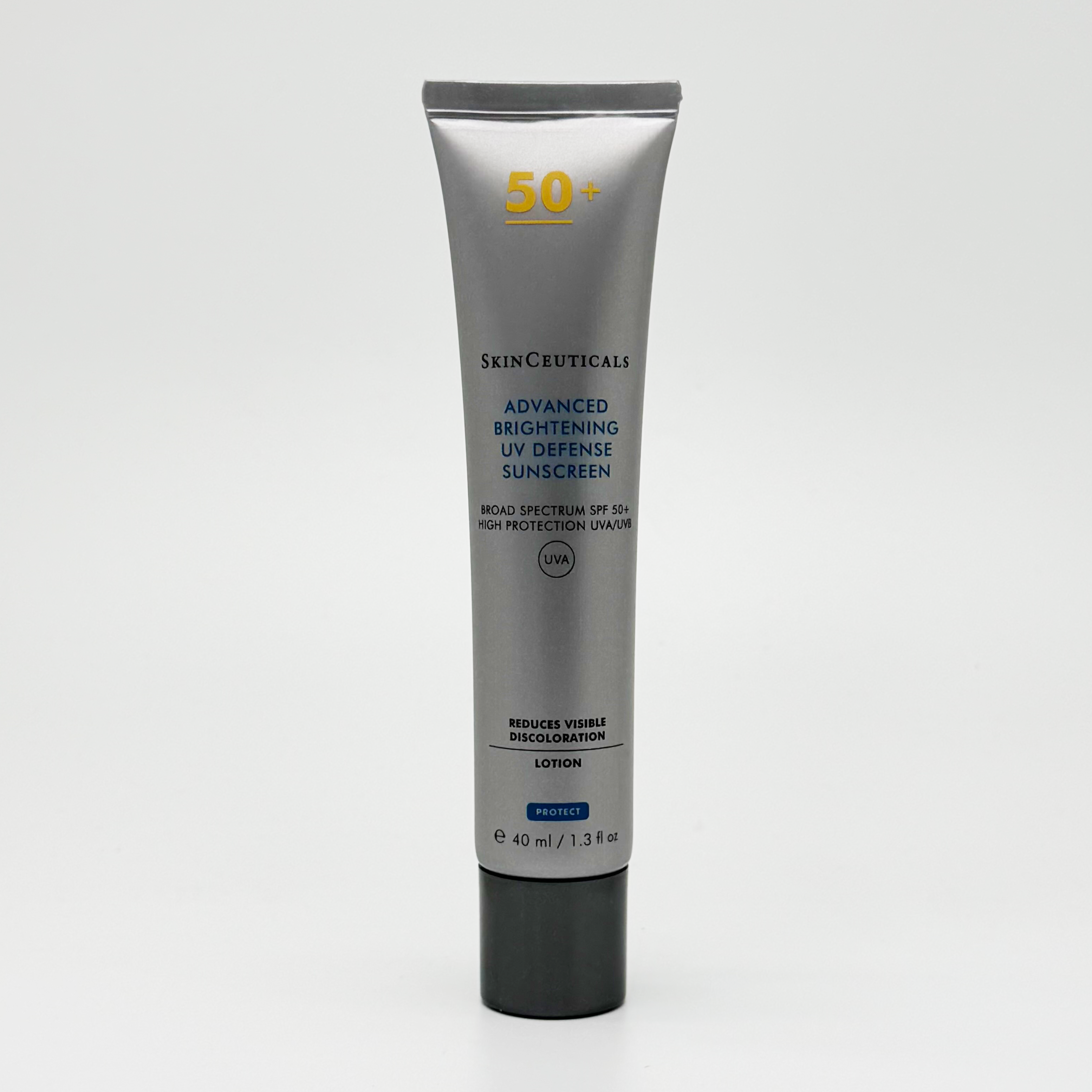 SkinCeuticals 雙效淡斑防曬霜 SPF 50防曬小銀傘 極致煥白防曬隔離乳SkinCeuticals Advanced Brightening UV Defense Sunscreen