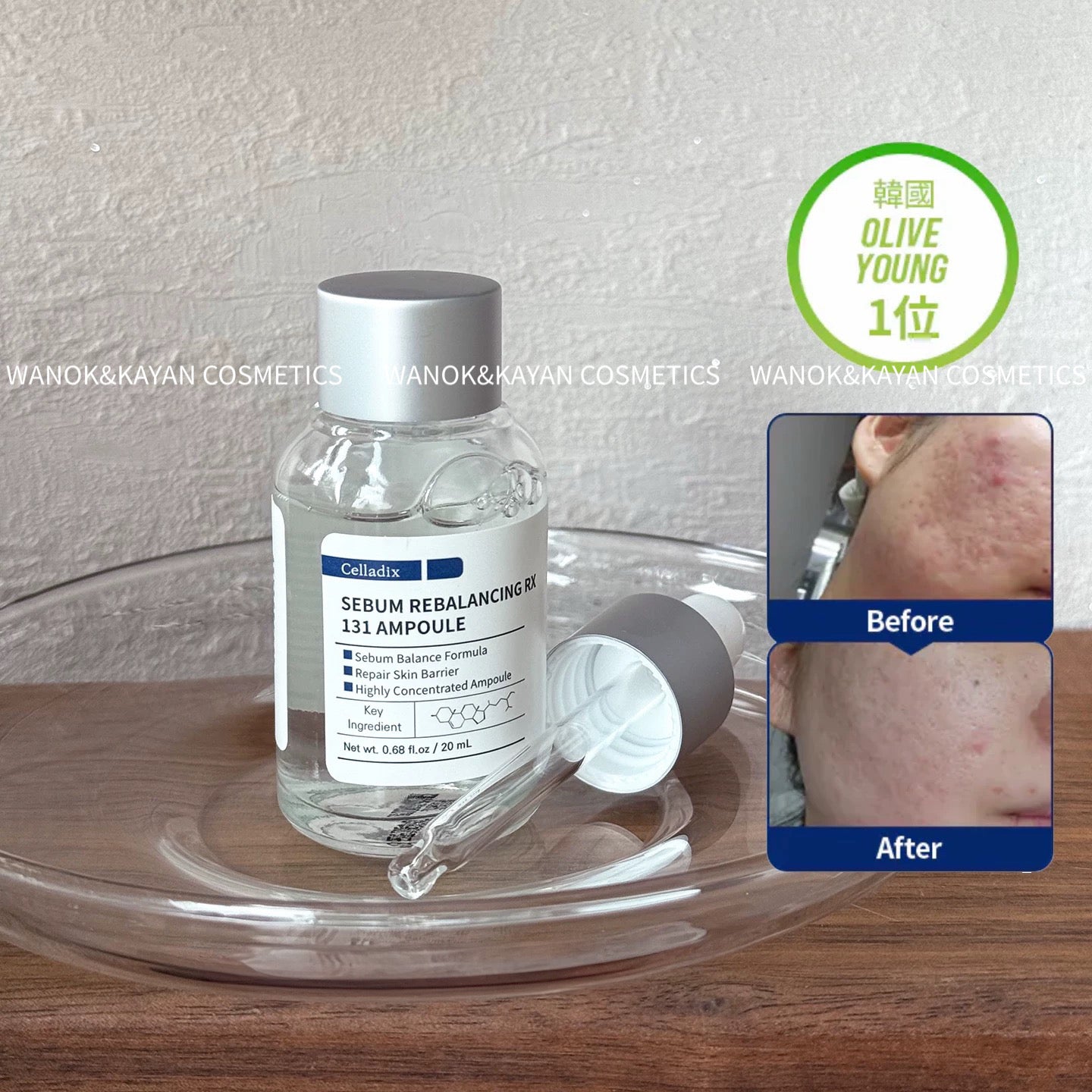 Celladix 皮脂平衡131安瓶 Celladix SEBUM REBALANCING RX 131 AMPOULE 20ml