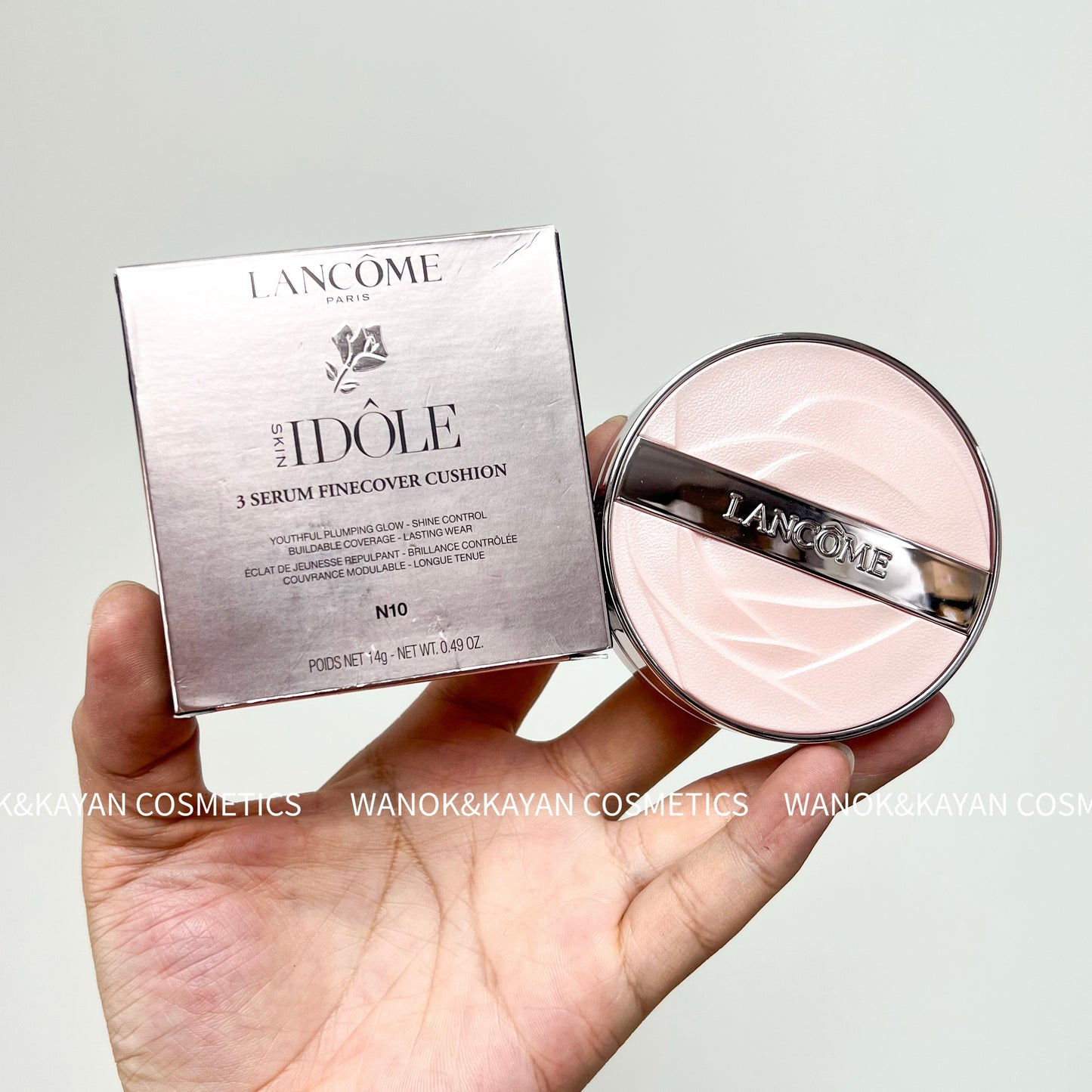 LANCOME 蘭蔻 SKIN IDÔLE 水光氣墊粉底14g