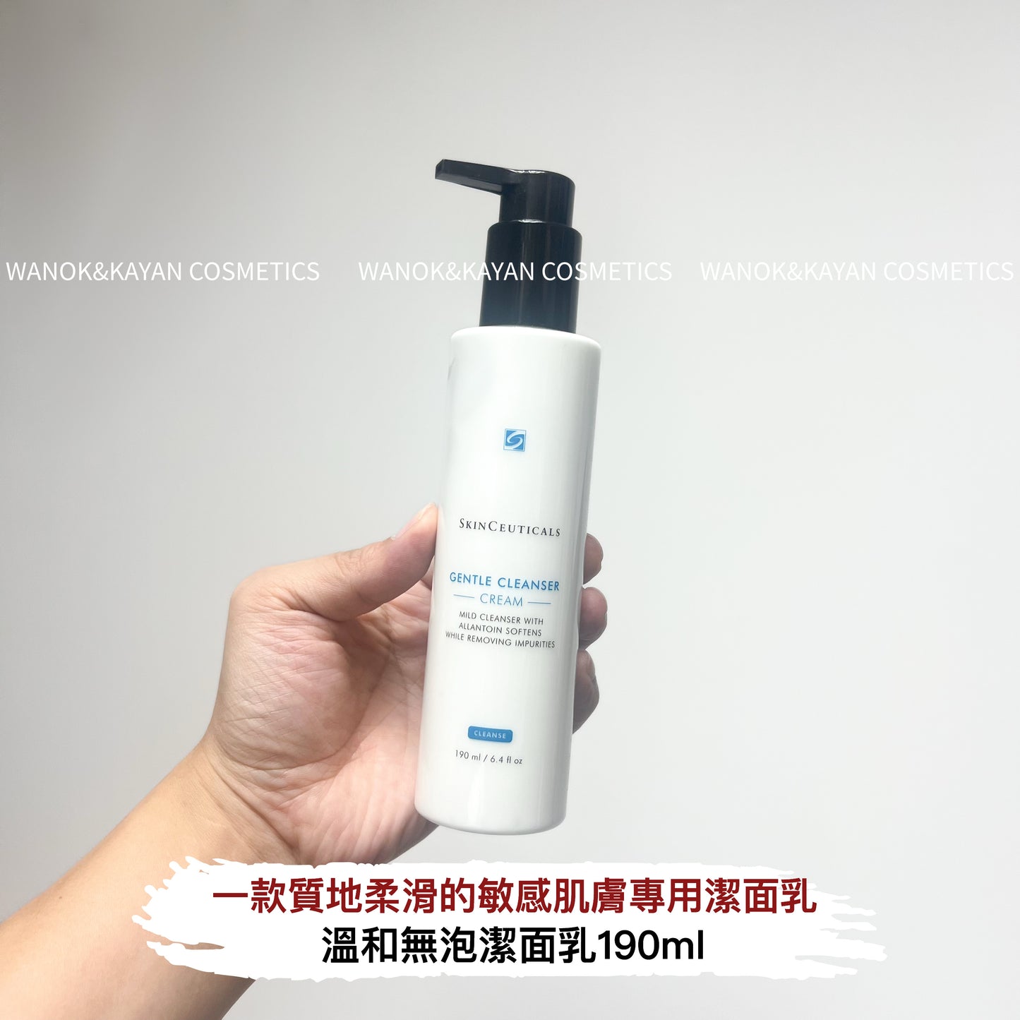 SkinCeuticals 修麗可 溫和洗面乳Gentle Cleanser Cream 190ml