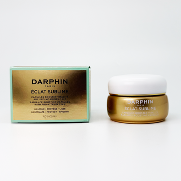 DARPHIN 維他命C&E精露膠囊 60粒 VC小金珠 維C精華 金緻再生維他命C&E精露膠囊 Éclat Sublime Radiance Boosting Capsules