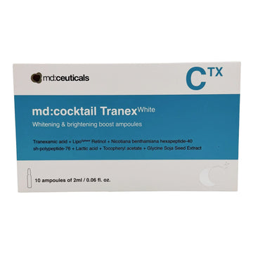 md:ceuticals 截黑祛斑美白原液 2mlx10 md:ceuticals md:cocktail TranexWhite 傳明酸截黑煥白抗老安瓶 mdceuticals md ceuticals