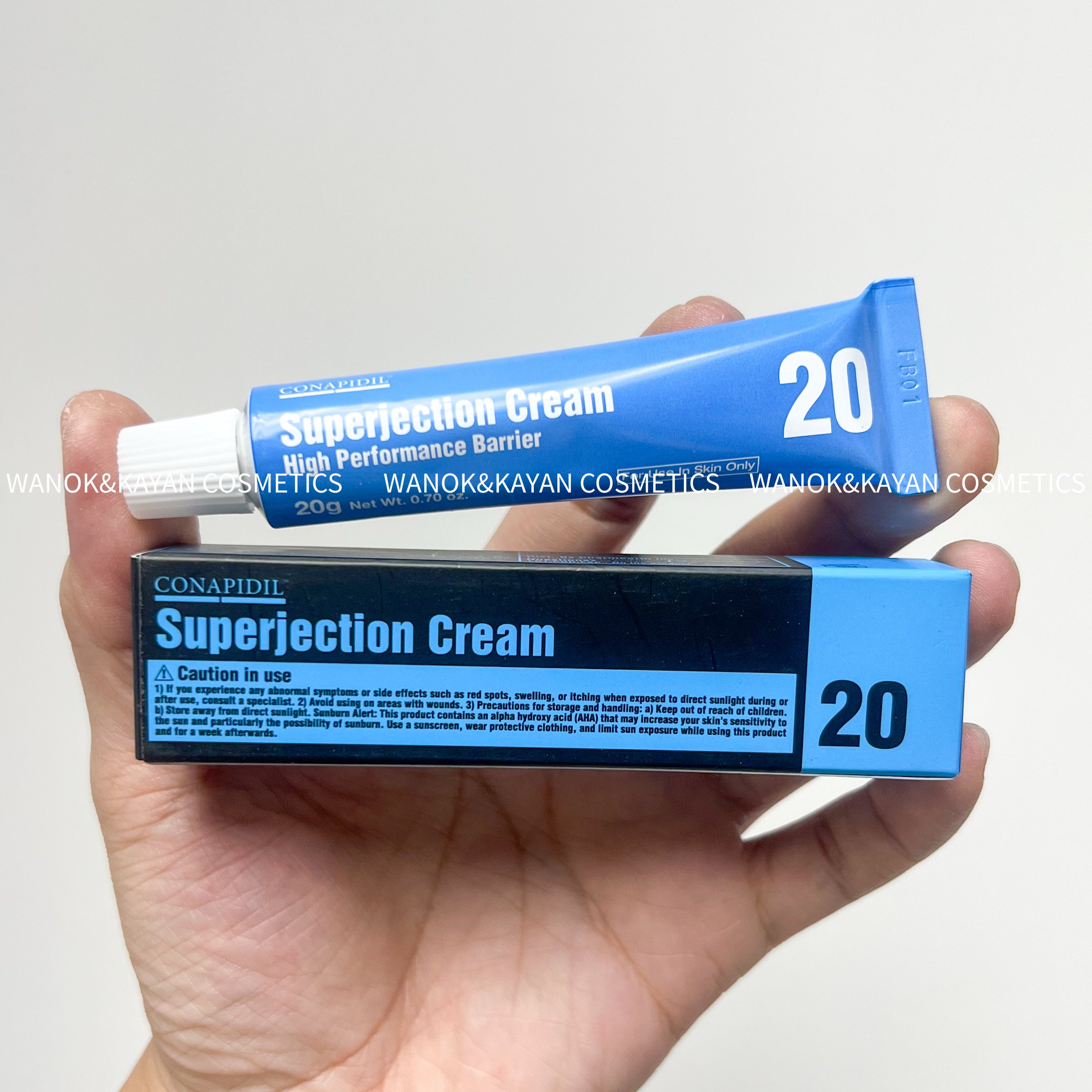 CONAPIDIL Superjection 三文魚面霜 再生抑制黑色素修復屏障 CONAPIDIL Finish Lotion Broad Spectrum SPF50 SPF50+ PA+++  20