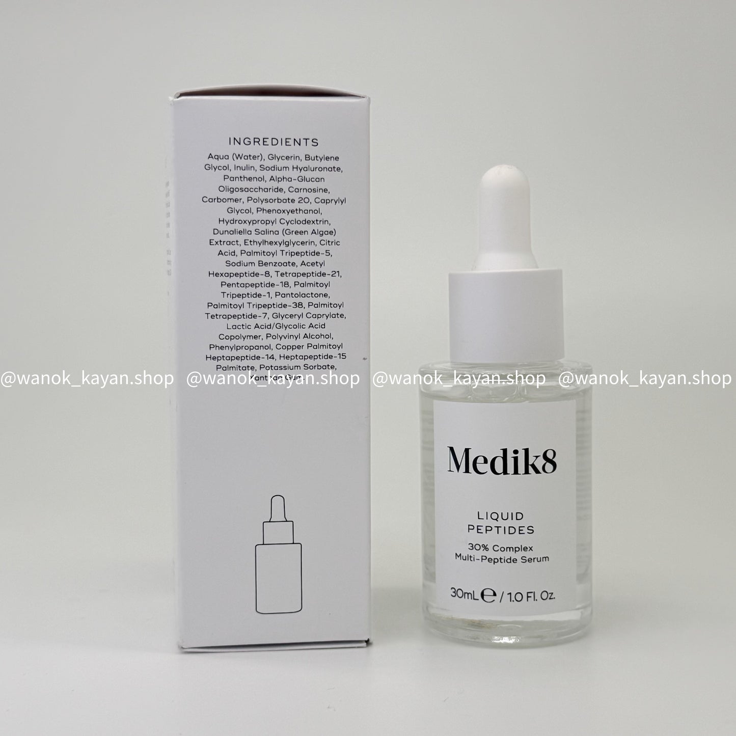 包順豐 美國 Medik8  Liquid Peptides 液體多肽 30% 復合多肽精華液 透明質酸抗衰 30ml