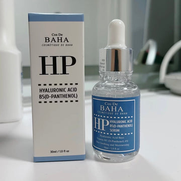 包順豐 Cos De BAHA HP維生素B5精華液30ml 高保濕鎖水敏感肌修復泛紅滋潤補水 HYALURONIC ACID B5(D-PANTHENOL)