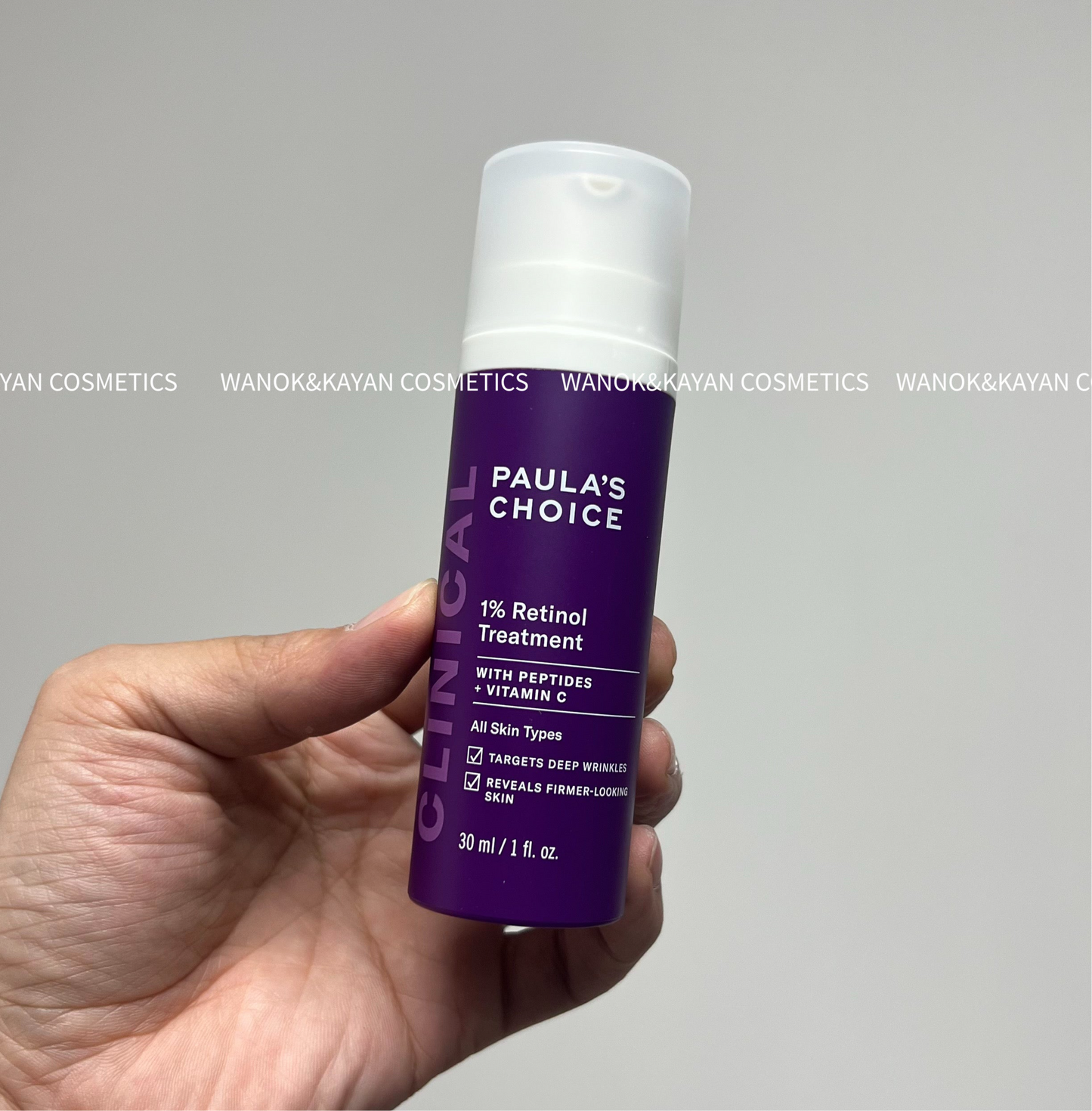 包順豐 美國 paulas choice 寶拉珍選 CLINICAL 1% A醇逆齡精華乳 1% Retinol Treatment PAULA'S CHOICE、