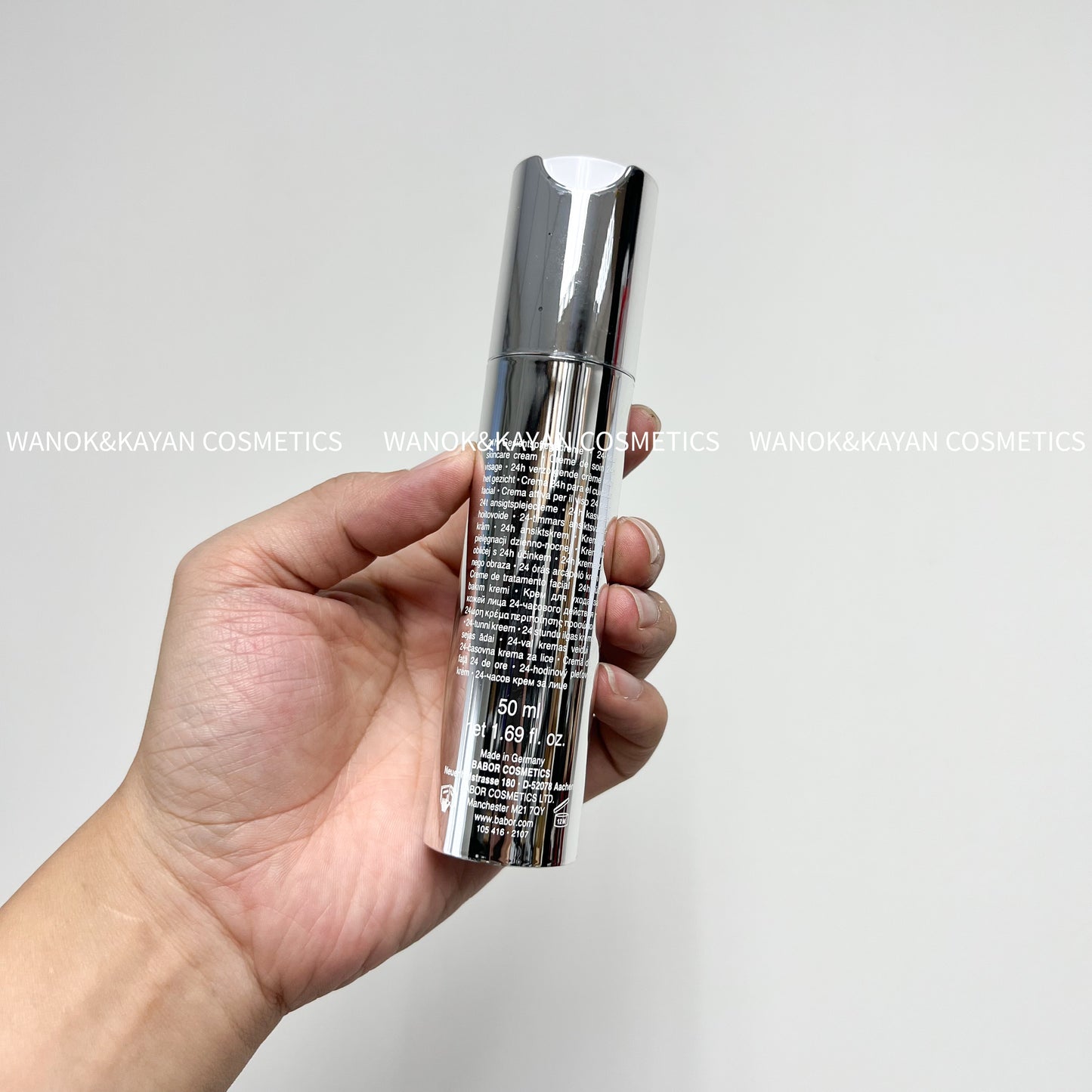 包順豐 德國 babor 芭寶 透明質酸24小時鎖水乳霜 透明質酸瑩潤面霜50ml三重賦活玻尿酸精華霜 HYDRO CELLULAR HYALURON CREAM