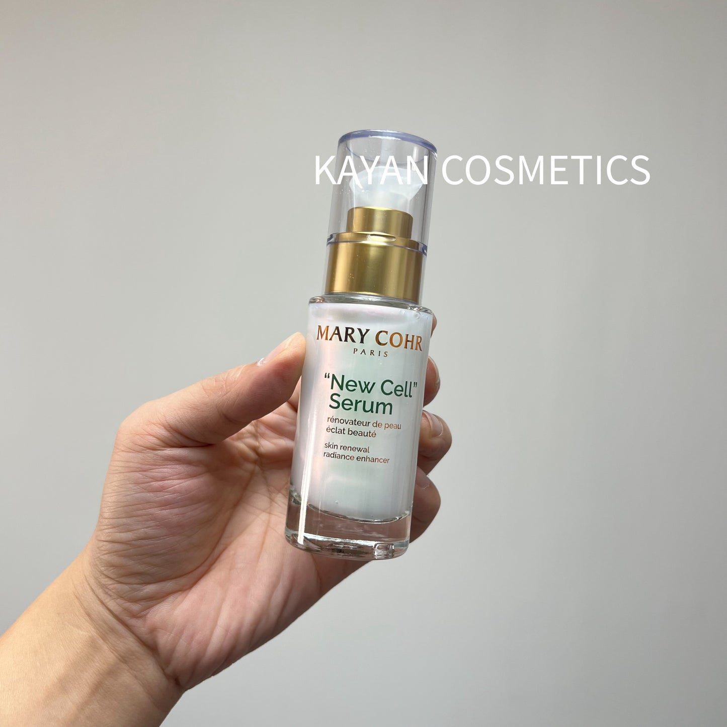 新版包裝 包順豐 法國 MARY COHR / 瑪莉格 密集煥新精華新細胞精華 50ml  New Cell Serum