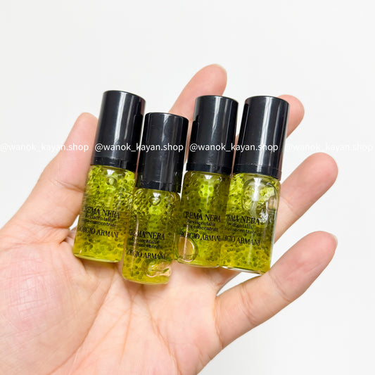 包順豐 法國 Armani 阿瑪尼 極致再生全效修護精華 黑鑰匙綠精華5ml修護膚舒緩緊致提亮改善暗沉抗皺 CREMA NERA。GIORGIO ARMANI / 阿瑪尼