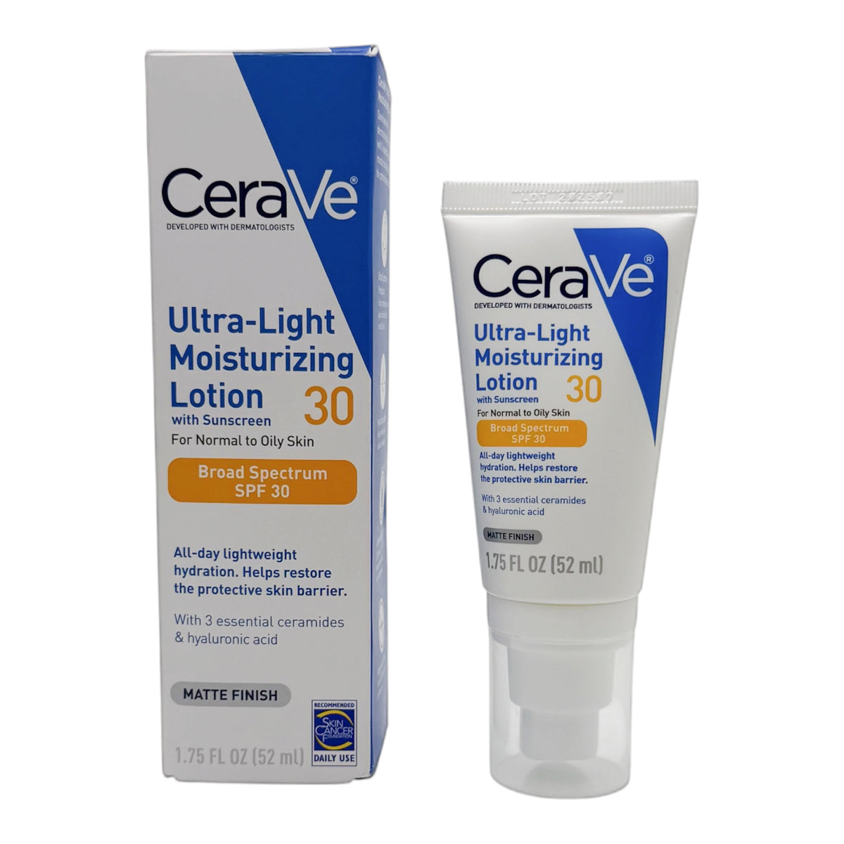 CeraVe 超輕盈保濕防曬乳液 52ml CeraVe Ultra-Light Moisturizing Lotion SPF 30 適樂膚