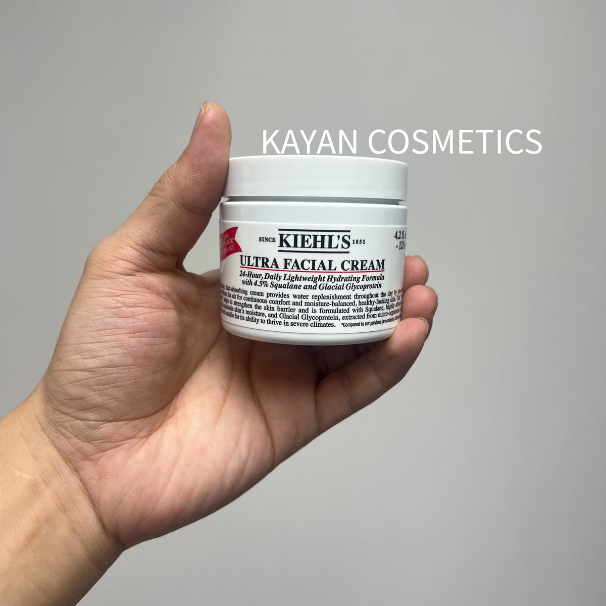 Kiehl's 高保濕面霜125ml 不油膩修護 ULTRA FACIAL CREAM