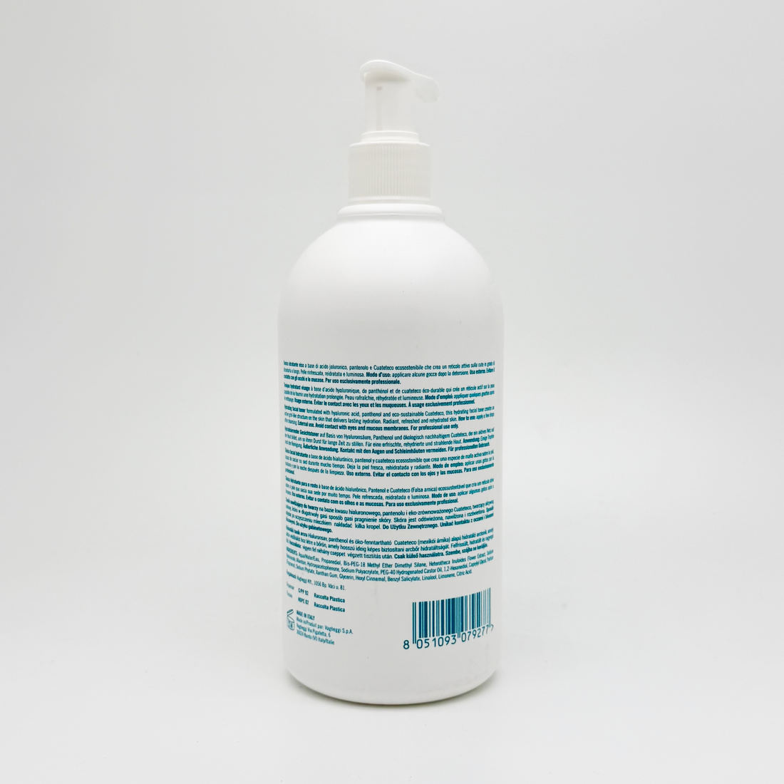 VAGHEGGI 水凝透亮保濕爽膚水 500ML REHYDRA hydratante Moisturising toning lotion